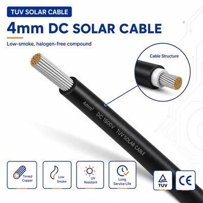 Ηλιακό καλώδιο DC 4mm